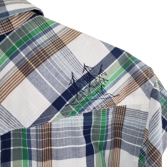 Patagonia Button Up Short Sleeve Shirt Size Large - Picture 4 of 6